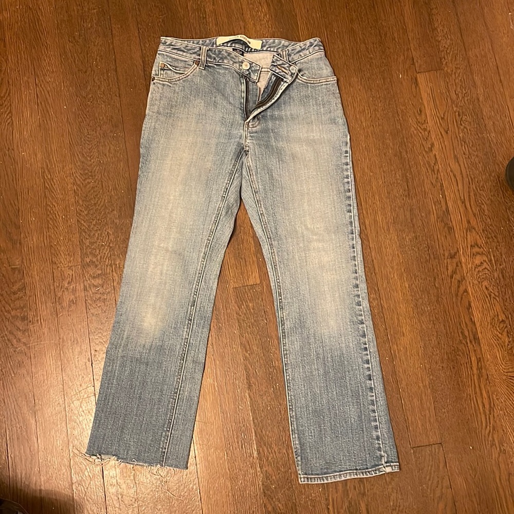 Gap low rise boot cut jeans